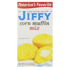 지피 콘 머핀 믹스 240g 2팩 Jiffy Muffin Mix Corn 8.5 oz, 1, 2개