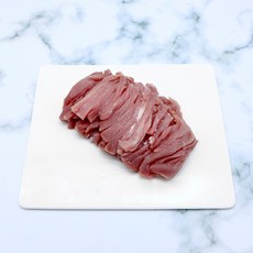 국내산 무항생제한돈 돼지고기 냉장 안심 잡채용 300g, 1개