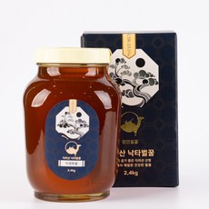 지리산낙타벌꿀 지리산 벌꿀 국산 야생화 꿀 자연 벌꿀 토종꿀 유리병, 1개, 2.4kg