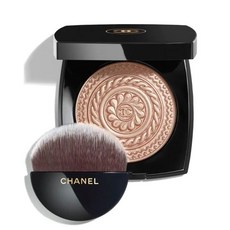 CHANEL 샤넬 에끌라 마그네띠끄 일루미네이팅 피니쉬 파우더 하이라이터 Metal Peach, 1개, 메탈 피치