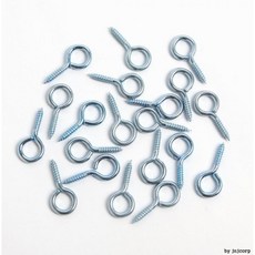 고리형흰색나사못