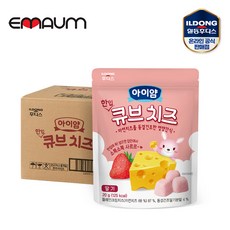 아이얌 한입 큐브치즈 10p, 딸기, 200g, 1개