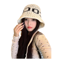 언니네산지직송 4화 염정아 베이지펀칭스트랩니트벙거지버킷햇 꾸안꾸, 상세 페이지 참고