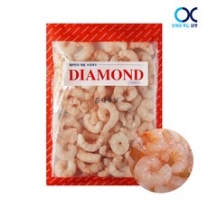 다이아몬드 홍새우살 새우살 100/200 200g 깐새우 칵테일새우 흰다리새우, 1개
