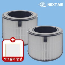 넥스트에어 LG 공기청정기 필터 엘지 퓨리케어 360 호환용, 복합형2개(보조필터2매증정), 1개