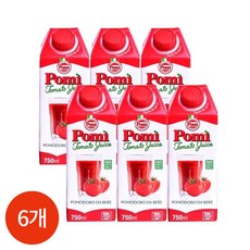  포미 토마토 주스 750ml x 6개  상품 이미지
