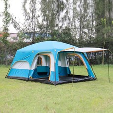 거실형 텐트 대형 쉘터텐트 천막, 5~8인용, 블루