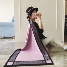 초가을에 새로운 야생 따뜻한 모직 숄 스카프 여성 봄과 여름 야생 유럽과 미국의 긴 양면 사무실 캐시