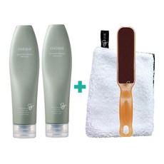 오제끄 실크 바디 필링 프리미엄 200ml 2개+버퍼+타올, 단일상품