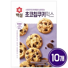 백설 초코칩쿠키믹스, 290g, 10개