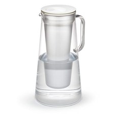 LifeStraw 물 주전자 물병 정수필터 내장 가정용 피처 BPA프리 플라스틱 7컵 스토미블루, 내장형, F.화이트, 1개