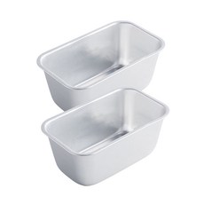 주방 두랄루민 로프 팬 식빵틀 미니 식빵팬 오븐용식빵틀 코팅이 좋은 식빵틀, 2개, A04