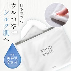 일본마스크팩 의약 부외품 페이스 팩 시트 마스크팩 시트모공 의 투르리 얼굴 에 WHITH WHITE 일본제 거칠을 방지, 1개