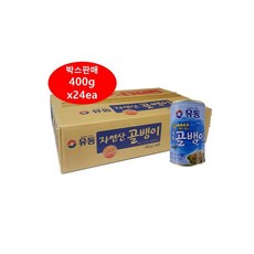 유동골뱅이400g (1박스 24캔) 박스판매, 1박스