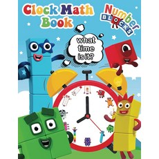 My First Number Blocks Clock Math Book: Learn to tell time Kindergarten Workbook | Hour Half Hour