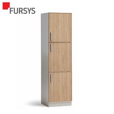 퍼시스 SWS CBC053HDN 3인 3단1열 캐비닛(NFC+몰딩도어), BKRCNM