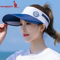 캥거루 차양 캡 녀 여름 자외선 차단 크게 연 빈 털 모자 야 상 자전거 얼굴 가 려 후드 야구 모자 네 이 비 컬러의 프 리 사이즈 [배 풍 끈]