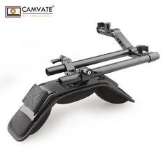 카메라 케이지 거치대 Camvate z 모양의 최고의 저렴한 dslr 어깨 장비 카메라 c1765 카메라 사진 액세서리, 한개옵션0