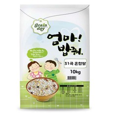 쌀 10kg (백미70% + 건강 31곡 혼합잡곡30%) 엄마밥줘 진공포장, 단품