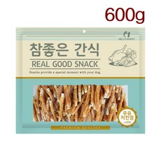 참좋은간식 헬로도기 강아지 간식 600g, 우유치킨껌, 1개