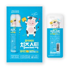 [끌레베르] 치즈스틱 플레인 1봉(15gx4ea) 낱개포장, 15g, 1개