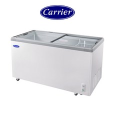 캐리어 다목적 유리도어 냉동고 냉동쇼케이스 얼음컵 냉동식품 CSDH-D401WA 저소음, 단품