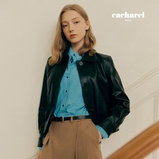 [Cacharel] 까사렐 23FW 브리티쉬 리얼 램스킨 자켓