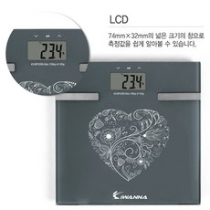 100% 정품 아이워너 체지방 체중계_다이어트 체중계 (YDK3200_119767_그레이), 그레이, KSBF3200