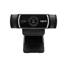 [벌크]로지텍 C922 Pro HD 프로스트림 웹캠, 블랙(벌크)
