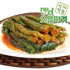 (전남오픈마켓/유미원)남도식 명품 김치 모음 5종/갓김치/고들빼기/파김치/총각김치/포기김치, 1개, 기본값, E 포기김치 1kg