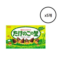 메이지 타케노코노사토 과자, 70g, 5개 - 사메무네