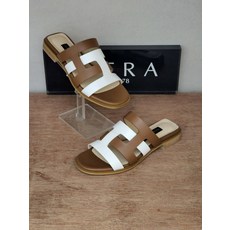 세라 세라 (2color) VICTOR CHOI 글리에이터 배색 뮬&샌들(2cm) W21S312 (P002078582)
