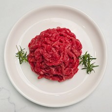 홈파티 한우 육회 200g 1+1 생고기 소고기 소스증정 당일작업 직접경매 펜션여행 음식, 2개