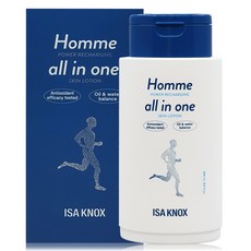 이자녹스 옴므 파워리차징 올인원 스킨로션 250ml/대용량