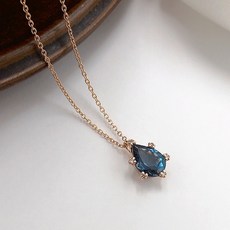 물방울다이아목걸이