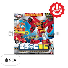 헬로카봇 프라우드제트, 혼합 색상, 9개
