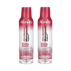 오로라 뉴트라사이언스 메가-리포소말 폐경기 서포트 10fl oz, 2개