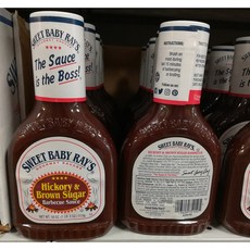 Sweet Baby Rays 브라운슈가 바베큐 소스(510g) x3, 단일상품