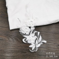 와펜 입체 레이스 패치 오바로크 구멍메우기 빅사이즈 성인 옷에붙이는 천 diy아플리케 가능핸드