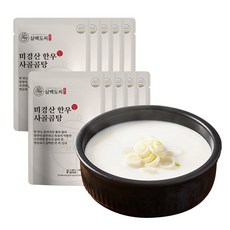 삼백도씨 미경산 한우 사골곰탕 330g, 미경산한우 사골곰탕 330g 10팩