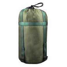 아웃도어 등산 캠핑 패딩 침낭 압축 가방 캐주얼 면 해먹 수납 가방 의류 잡화 가방 정리 가방, 군사 녹색