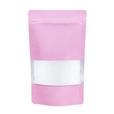 이불압축팩 부피순삭 진공 맞춤형 디지털 인쇄 너트 스낵 차 커피 가방 유기농 Doypack 창문 지퍼 잠금 스탠드 업 포장 파우치 50 개, 50개, 58) 16x24x4cm - 08-pink
