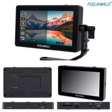 Feelworld 필월드 카메라 프리뷰 모니터 6인치 F6 플러스 V2 터치스크린, 1개