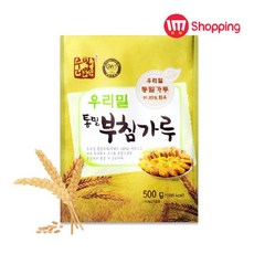 농업회사법인우리밀식품 농업회사법인우리밀식품)우리밀통밀부침가루, 500g/1개