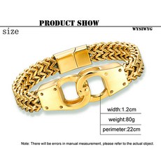 남자순금염주팔찌