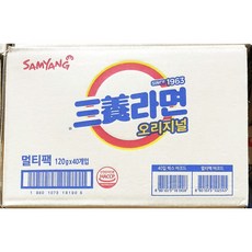 삼양라면(삼양 120g x40)/액상소스