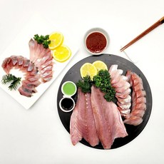 당일손질 자연산 방어 회 필렛, 1개, 500g