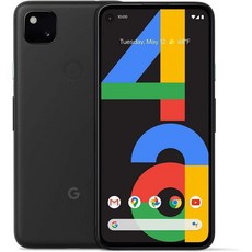 Google Pixel 4a Smartphone 128GB Storage & Unlocked Cellular - Just Black (Renewed), 1