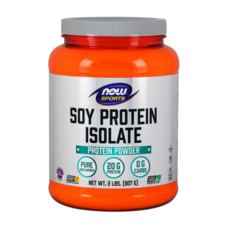 나우푸드 소이 프로틴 아이솔레이트 단백질 보충제 비건 글루텐 프리, 907g, 1개