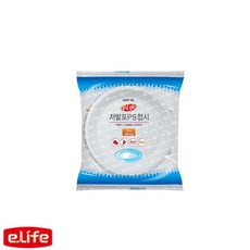 일회용그릇 플라스틱용기 일회용접시 일회용용기 일회용도시락용기 롯데 이라이프 저발포PS접시 원형 140MM 10P, 1개
